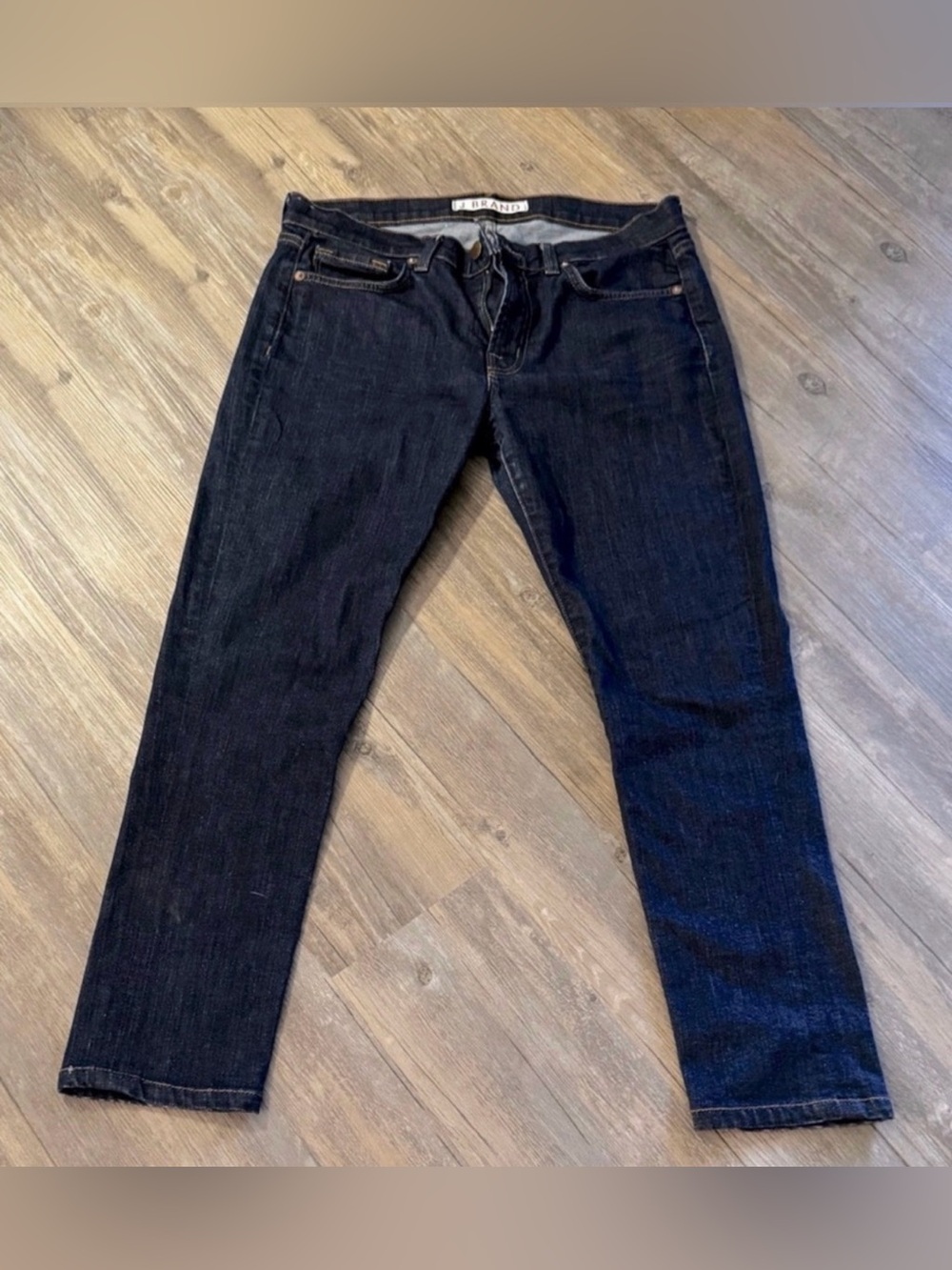 J Brand Gigi Cropped Straight Leg Dark Wash Jeans Size 27